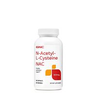 GNC N-Acetyl-L-Cysteine (NAC) 600 mg, Supports Brain Health