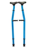 TLANG WALKER Lightweight Aluminum Alloy Height Adjustable Non-Slip Elbow Cane for Elderly Disabled Persons Underarm Crutches