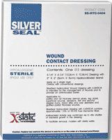 Silverseal Wound Contact Dressing, 4 1/4" X 4 1/4"