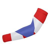Sincerity First Puerto Rico Flag UV Protection Cooling Arm Sleeves for Sports Fishing Men Women