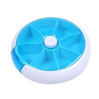 7-Day Round Medicine Pill Vitamin Box Case Storage Dispenser Organizer Holder by GorNorriss