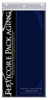 Flexicore Packaging Navy Blue Gift Wrap Tissue Paper XL | Size: 20 Inch X 30 Inch | Count: 10 Sheets | Color: Navy Blue