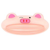 Pasow Cartoon Animal Plastic Frog Cat Panda Pig Shaped Toothpaste Cream Squeezers (Clear Pig)