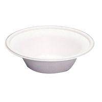 Genpak Harvest Fiber Compostable Natural White Bowl, 12 Ounce - 1000 per case.