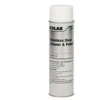 ECOLAB 6100467 Stainless Steel Cleaner & Polish - 17oz Aerosol Can - One (1) Unit per Order
