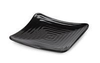 Milano ML-64-BK Square Plate, 11.75", Black (Pack of 1)
