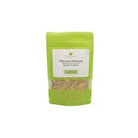 100% Pure and Natural Biokoma Siberian Ginseng Dried Cut Root 50g (1.76oz) in Resealable Moisture Proof Pouch