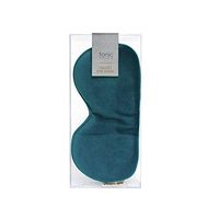 Tonic Australia Luxe Velvet Eye Mask - Teal - Light Blocking