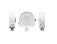 Leviton OSFHP-I4W Fixture Mounted, CEC Title 24 Compliant, Interchangeable Adjustable Lenses, LED, 480V, Passive Infrared Occupancy Sensor, White