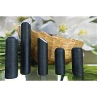 CoreStones Cylinder Soap Stones Massage Tool Therapy kit Set of 7 -Foot Relief and Rejuvenation Cool & Warm Stone