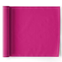 MY DRAP Cotton Cloth Reusable Deluxe Dinner Napkin - 15.75 x 15.75 In (25 Per Roll, Fuchsia)