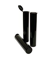 Pre-Roll Joint Tubes Blunt Tubes 98mm Black Child Resistant 3.85 Inches (1000)