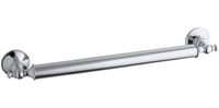 KOHLER K-11872-S Traditional 18-Inch Grab Bar, 1, Polished Stainless