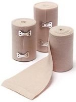 Elastic Bandage, Woven, Standard Clip, 4" x 4 1/2 yds