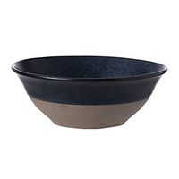 Bowl Soup Folk culture bowl Art Ceramic Dessert Folk culture bowl Salad Folk culture bowl, Children's Food Folk culture bowl Cooking & Dining (Color : Black, Size : 14.5 5cm) Hotel tableware home no