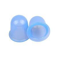 Fabal Silicone Cupping Small Cups Massage Vacuum Therapy Anti Cellulite Massage Cupping Cups Set (B)