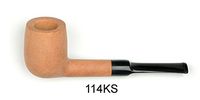 Savinelli Pipe grezza (Waxed) Model 114KS with 9mm Hole