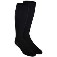 Nuvein Compression Socks for Women and Men, Medical Support Stockings, Black (Closed Toe), 2X-Large (20-30 mmHg)