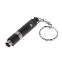 dailymall 2 Pieces Cigar Punch Cutter Cigars Hole Puncher Cigar Drill Accessory Black