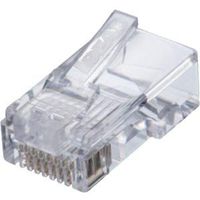 Ideal 85-372 CAT5e Feed-Thru RJ-45 Modular Plugs 100/Bag