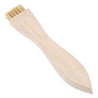 ESD-Safe Brush with 1/2" Hog Hair Bristles, 4-15/16" Wood Handle