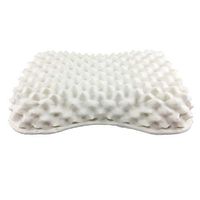 Zevni Memory Foam Orthopedic Pillow, Bed Pillow Natural Latex Cervical Memory Foam Pillow Neck Protection Bed Sleeping Pillow Orthopedic White Knitting Pillowcase Free Shipping