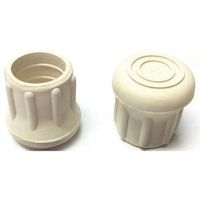 Protective Leg Tip, Slipon, Rd, 31/32", PK10