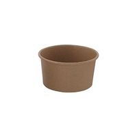 Packnwood 210POB270 6.5 oz. Brown Kraft Hot & Cold Paper Cup