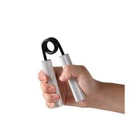 JXLBB Grip Men Professional Forearm Muscle Wrist Force Fitness Finger Force Trainer Arm Home Exercise Finger Metal Knurled Slip Design Hand Strength Training 350 Lbs (Color : Silver)