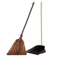 Natural Brown Broom Set Soft Broom Broom Set