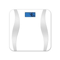 JXSHQS Factory Smart Gift Bluetooth Body Fat Scale High Precision Electronic Scale Body Fat Weighing Scale Body Fat Scale (Color : White, Size : 30x30)