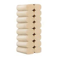 Houshelp 16 Rolls Paper Hand Towels Toilet Paper Kitchen Dining Table Tissue Fiber Paper Towels White Family Towels Per Rolls Coreless Kitchen Whiter Roll Paper Towel