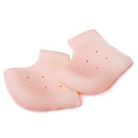 SGirl Silicone Gel Heel Protector Sock Foot Care Pain Relief Anti-Cracking Cushion Pad (Skin)