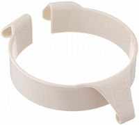 Plastic Food Guard. Color: White