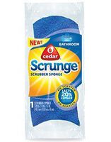 O-Cedar Bathroom No Scratch Scrunge Scrub Sponge (Pack of 2)