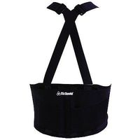 McDavid 496 CL Classic Logo Lightweight Back Support with Suspenders Black X-