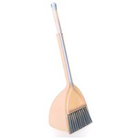 Cleaning Tools Mop Broom Dustpan - None Kids Stretchable Floor Cleaning Tools Mop Broom Dustpan Play-House Toys Gift Children's Housekeeping Toy Toy Cleaning Game (Pink)