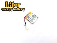 BIHUADE 3.7V 352525 400mAh Polymer Lithium Li-ion Battery Rechargeable Lithium Polymer Li-Po Battery for MP4 GPS MP3 Bluetooth Stereo DIY Gift (352525)