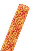 1.5" Flexo Remix PET Expandable Braided Sleeving - Fire - 25FT