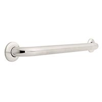 Delta DF5624PSBS 24-Inch by 1-1/2-Inch Concealed Mounting Grab Bar