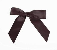 7/8" Espresso Pre-Tied Bow (100 Pieces) - CB-BOW7ES