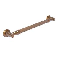 Allied Brass MD-GRR-24-BBR 24 Inch Reeded Grab Bar, 24-Inch, Brushed Bronze