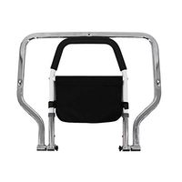 Bed Rail for Elderly Adults with Storage Pocket and Height Adjustable Foldable Bedside Handrail Assistance Old Man Getting Up