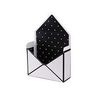 Grey990 1Pc Romantic Envelope Stripe Flower Bouquet Paper Packing Box Holder Florist Gift Box 7