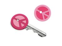 Groovy Peace Key Caps (Pink)