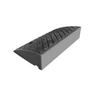 Portable Uphill Pad, Plastic Curb Ramp, Garden Community Vehicle Ramp Anti-Skid Multi-Height Anti-Skid Pad 7-11cm (Size: 49.5 26.5 10.5cm) (Color : Black, Size : 49.526.513.2CM)