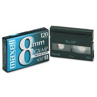 Maxell High Quality GX-MP Metal Particle PG-120 Video Cassette Tape for 8mm Camcorder (Pack of 2)