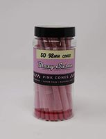 Blazy Pink Cones 50ct Pack | Pink Rolling Cones | Vegan & Smooth Burning | Blazy Susan Quality Smoking Accessories