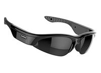 Gogloo H.264 MP4 1080P HD Sport Polarized Sunglasses with Video Camera DV, Smart Camera Sunglasses (Black, 1080P@30fps, 90degree)