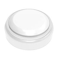 Talking Clock, Easy to Use Large Push Button Speaks The Time and Date and Day of Week for Elderly, Visually Impaired or Blind with Alarm Feature